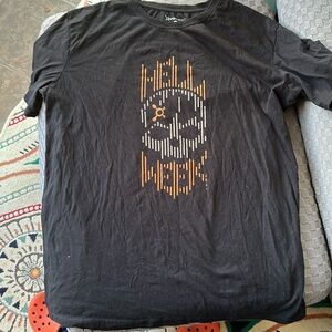 Orange theory 2021 hell week skeleton tshirt